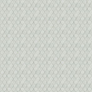 Textured Geometric Leaf - Light Grey (Small Scale)