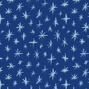 Sketched Starry Sky Pattern