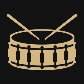 Snare Drum, Marching Band, Color Guard, High School Marching Band, College Marching Band, Drum & Bugle Corp, Drum Corps, Drumline, Drumsticks, School Spirit, Old Gold & Black,Black & Gold