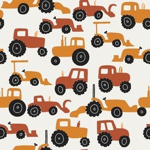 Tractors in Ivory
