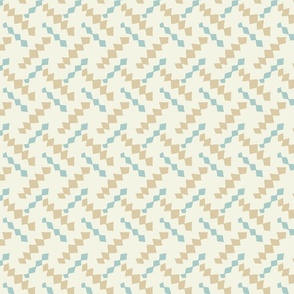 Retro Zigzag Array [ivory] small