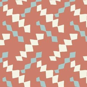 Retro Zigzag Array [red] medium