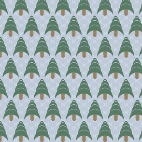 Christmas Crescent Trees