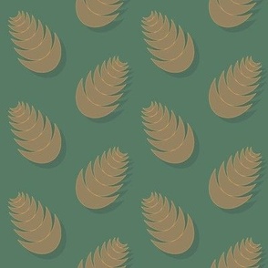 Crescent Pinecones