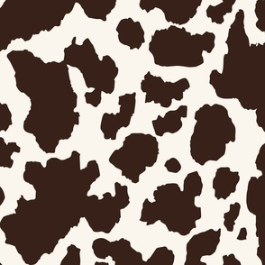 Cow Print Brown