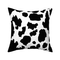  Cow Print Black & White