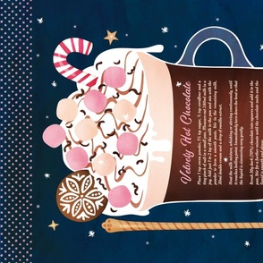 Velvety Hot Chocolate Recipe - festive beverage - cozy winter drink