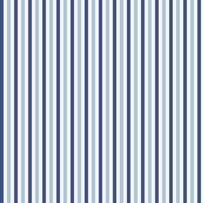 Clasical navy blue and light blue stripes/ masculine / baby boy/Small scale