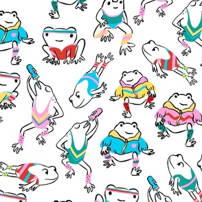 Leg Warmer Frogs