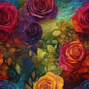 Rainbow Roses 2