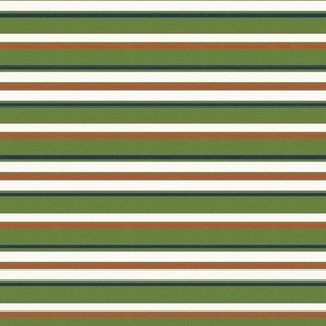 Hit The Slopes Textured Stripe Christmas Green Small