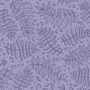  Whimsical Leaves  |  Lavender