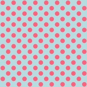 Polka Dots // small print // Pinkalicious Dots on Light Bubblegum