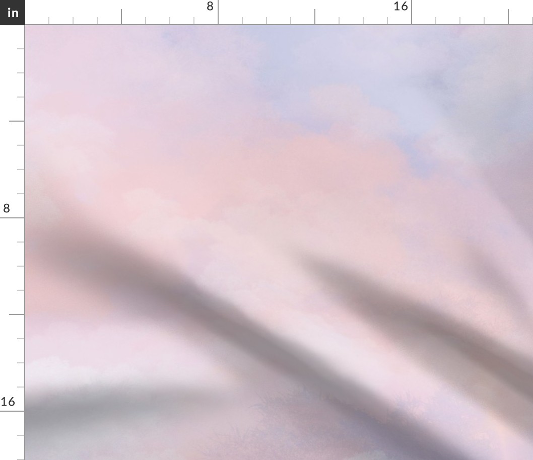 Cloudy Lover Skies - Large Scale