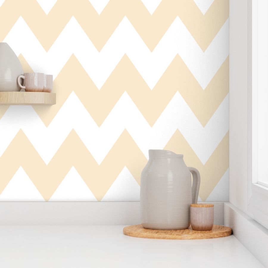 chevron xl ivory