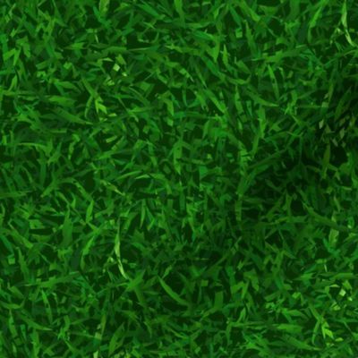 Sports Field Two-Tone Fake Green Grass Pitch Surface