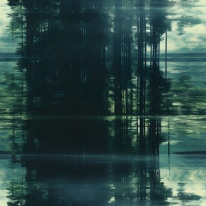 Distorted Trees on a Lake