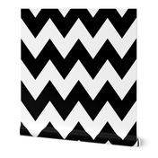 XL chevron black