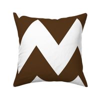 chevron xl brown