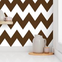 chevron xl brown