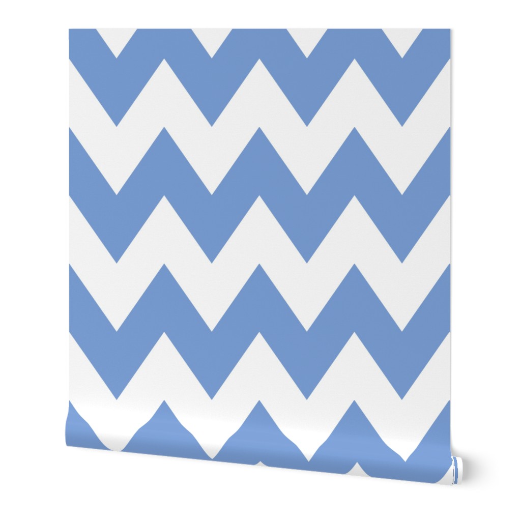 chevron xl cornflower blue