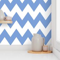 chevron xl cornflower blue