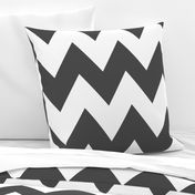 chevron xl dark grey