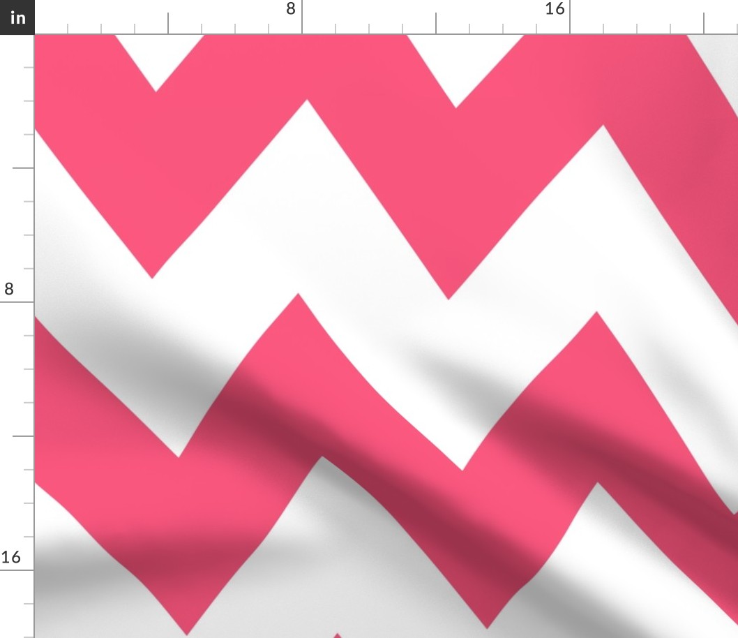 chevron xl hot pink