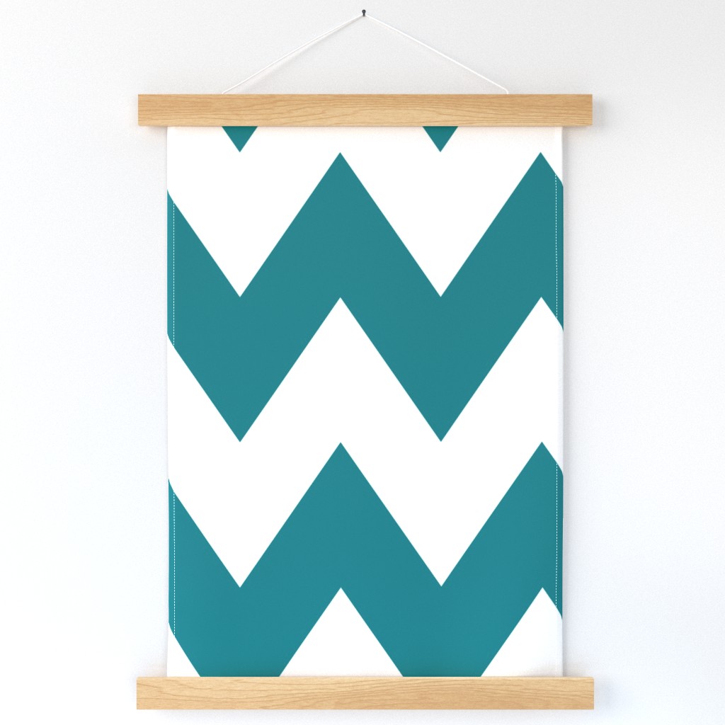 chevron xl dark teal