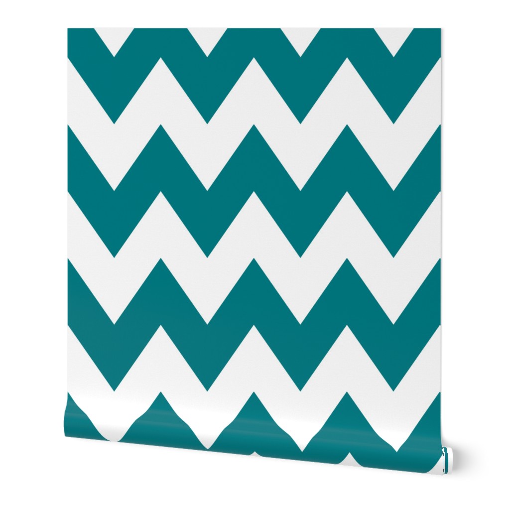 chevron xl dark teal