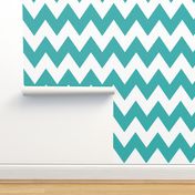 chevron xl teal