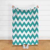 chevron xl teal