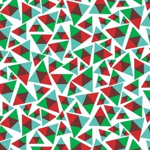 GeometricTriangles in Red and Green