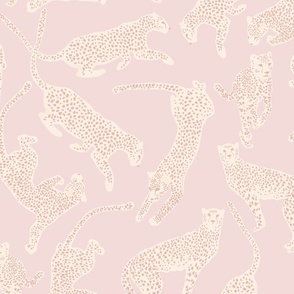 Cheetahs Beige Pink