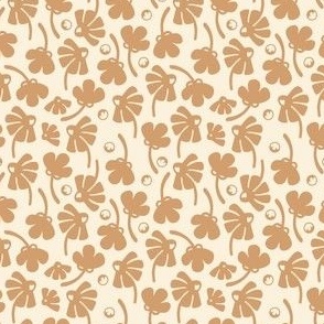 First of Spring Small in Boho Brown on Cream