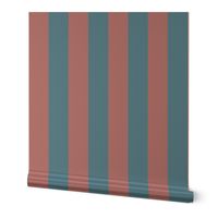 Bold Stripe -red & blue