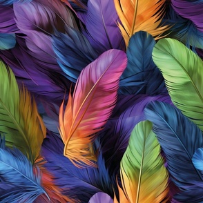 Kaleidoscope Feathers