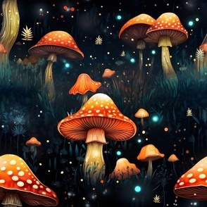 Magical Mushroom Forest - medium