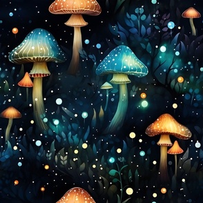 Magical Mushroom Forest - large