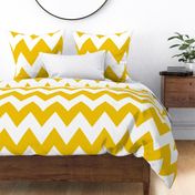 chevron xl mustard yellow