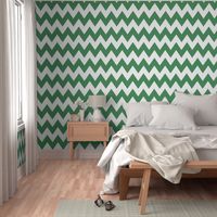 chevron xl kelly green