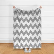 chevron xl grey