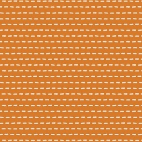 Road Marks Stripe in Golden Orange (Mini)