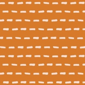 Road Marks Stripe in Golden Orange (Medium)