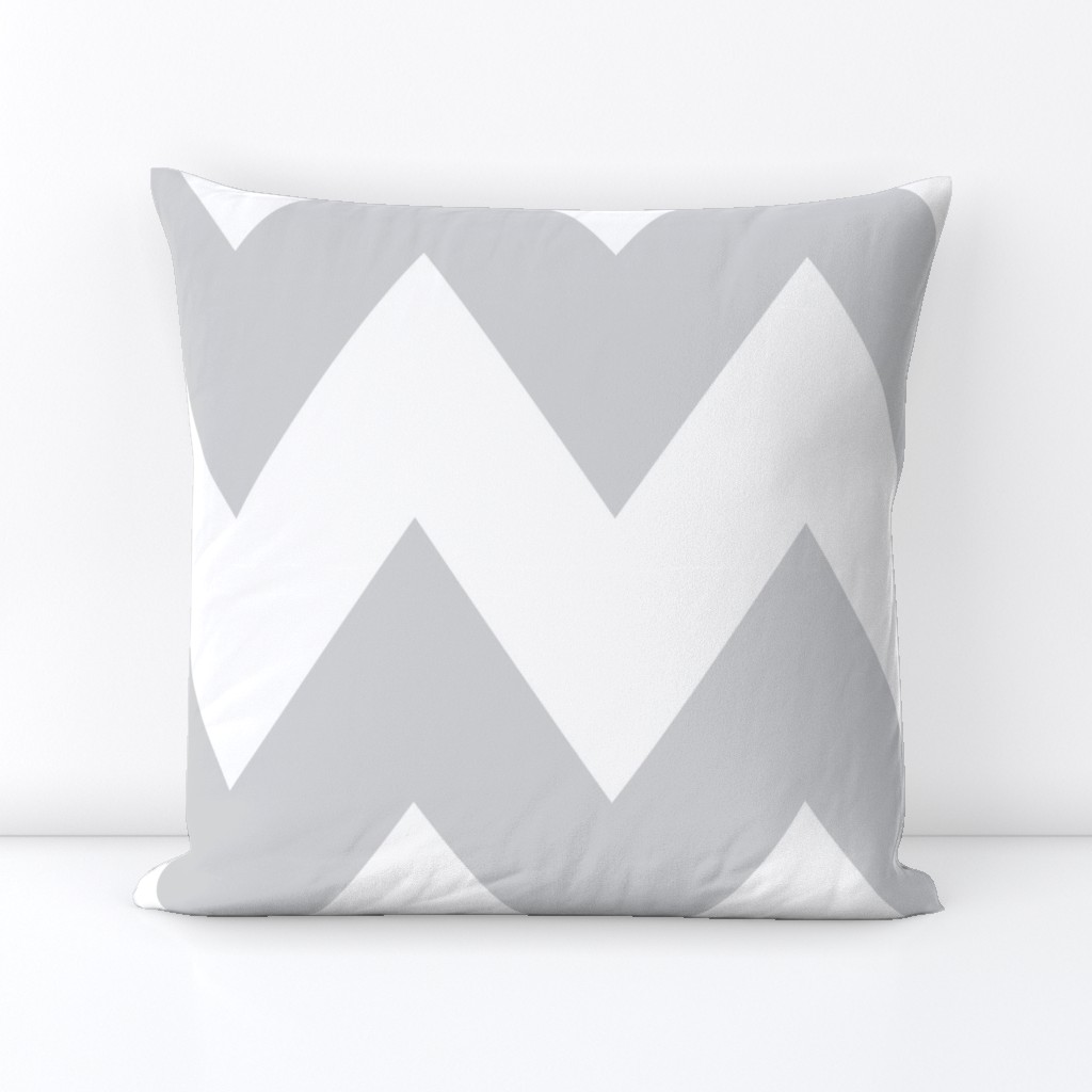 chevron xl light grey