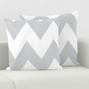 chevron xl light grey