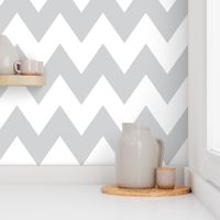 chevron xl light grey