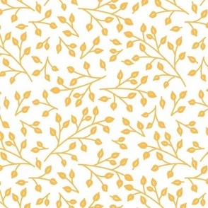 Snow Thyme Winter Floral Yellow