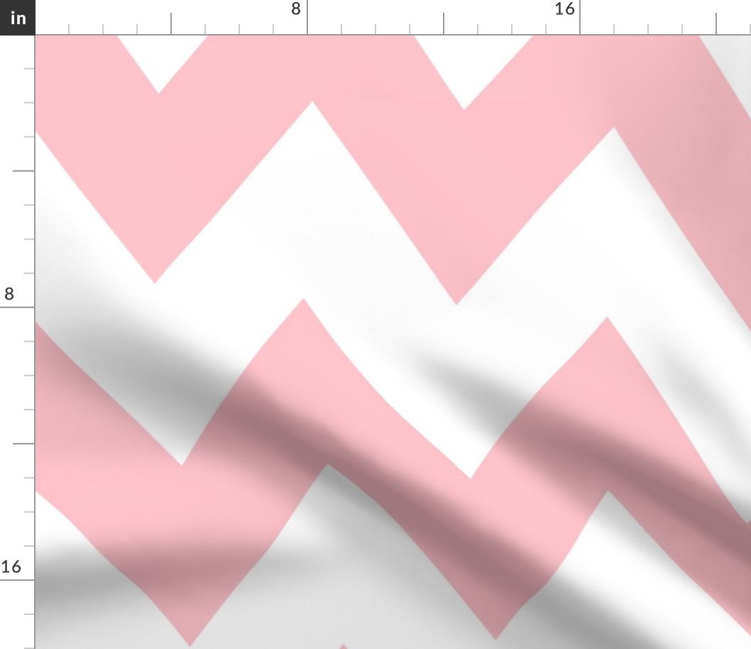 chevron xl light pink