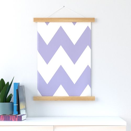 chevron xl light purple